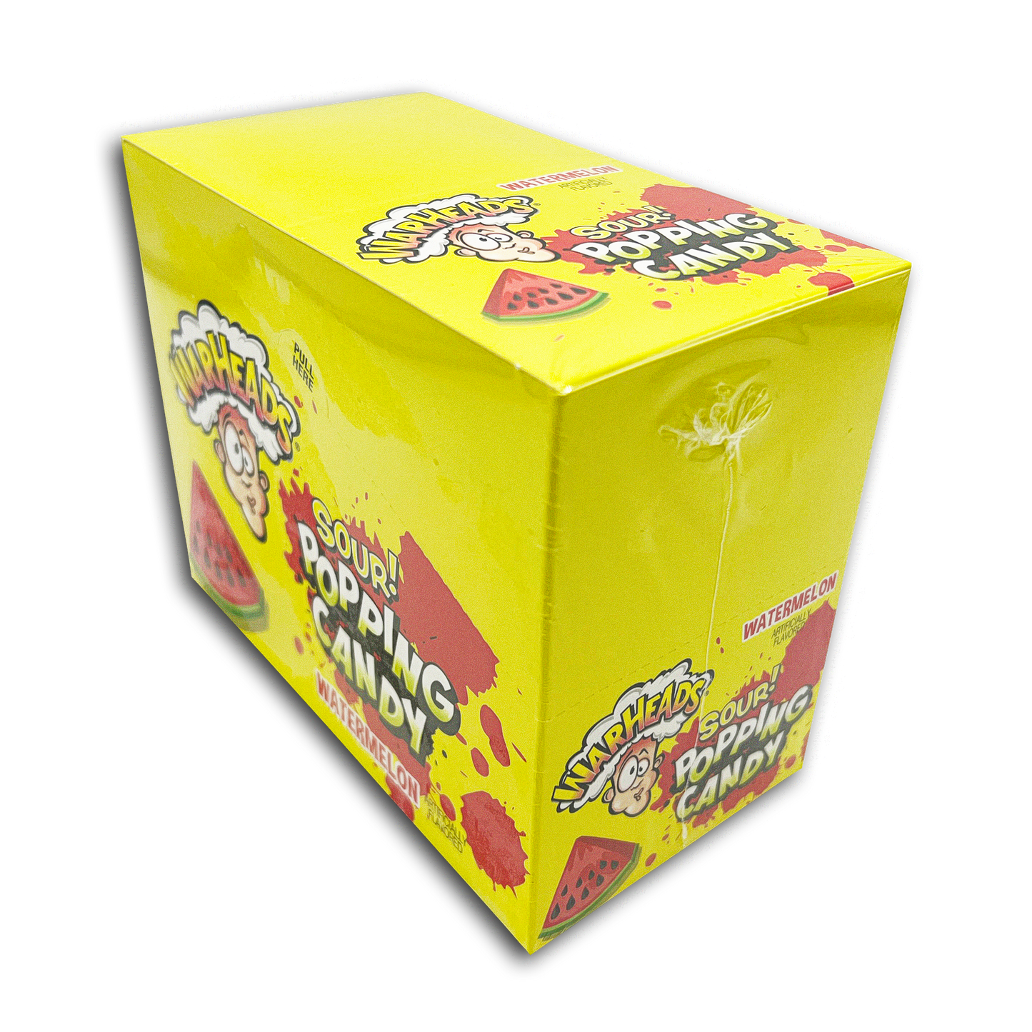 20PK WARHEADS SOUR POPPING CANDY DISPLAY