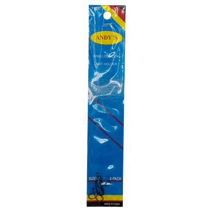 6CT SNELLED HOOK BAIT HOLDERS