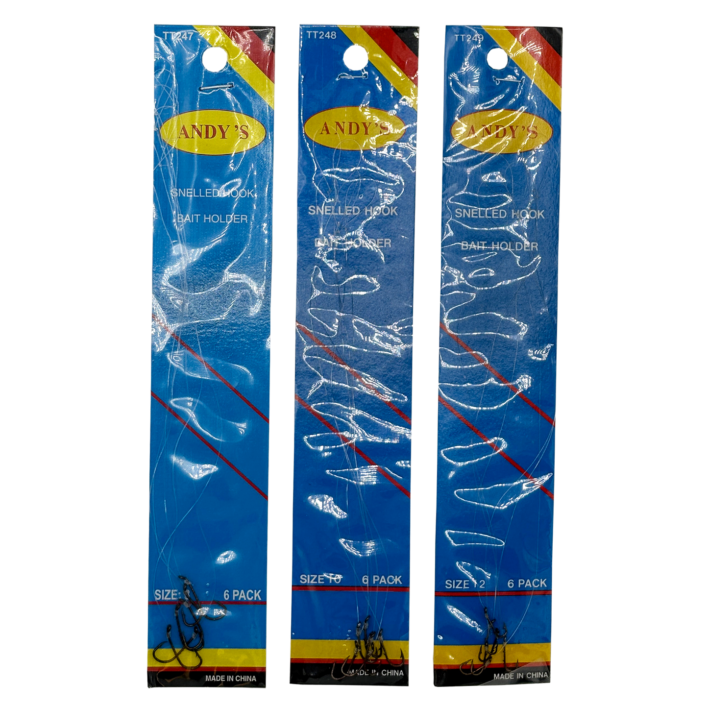 6CT SNELLED HOOK BAIT HOLDERS