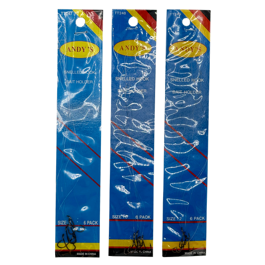 6CT SNELLED HOOK BAIT HOLDERS
