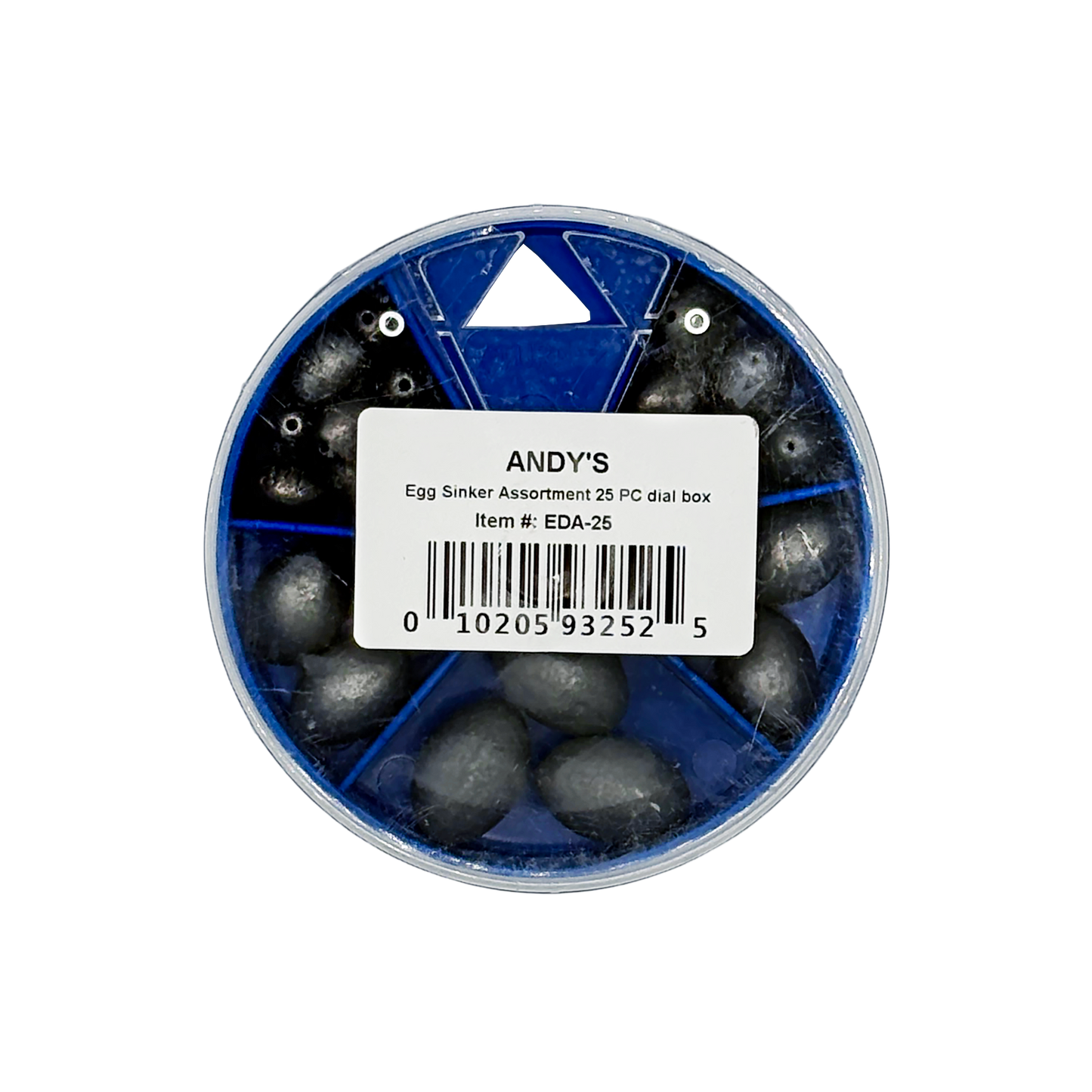 SINKER ASSORTMENTS W/ DIAL BOX