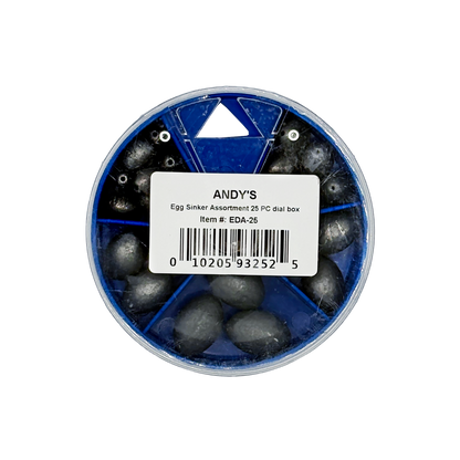 SINKER ASSORTMENTS W/ DIAL BOX