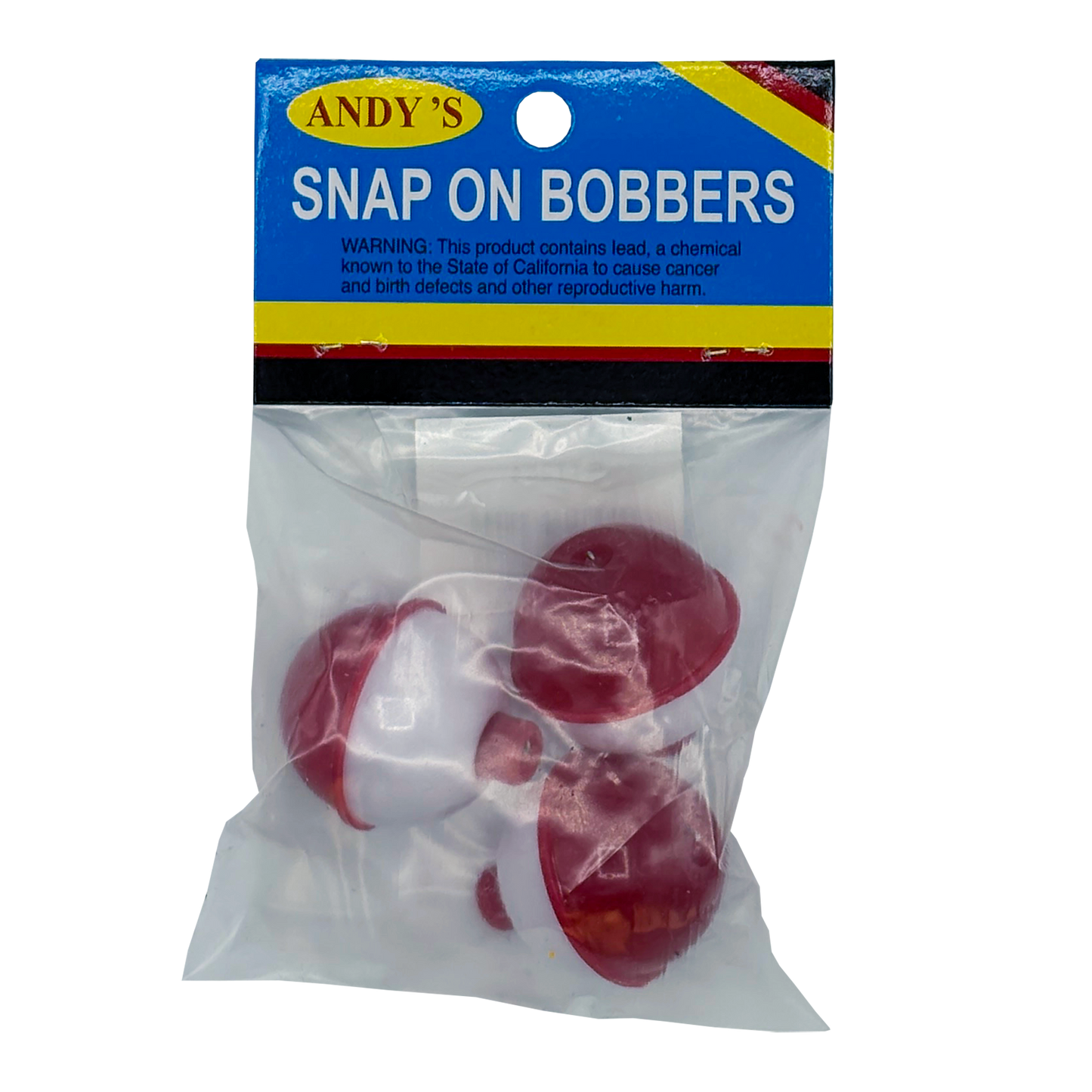 3PK SNAP ON BOBBERS