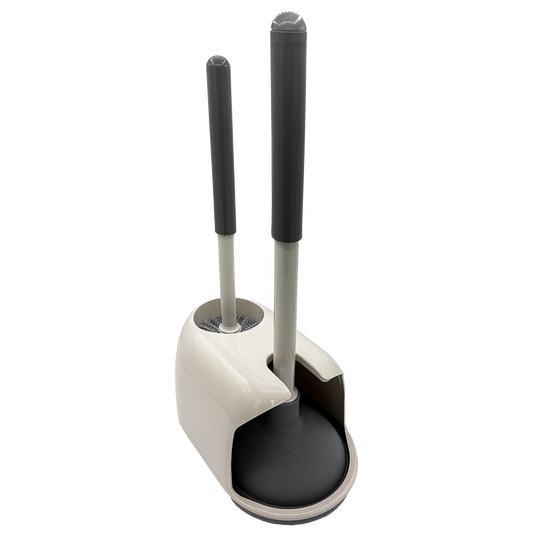 TOILET BRUSH & PLUNGER COMBO