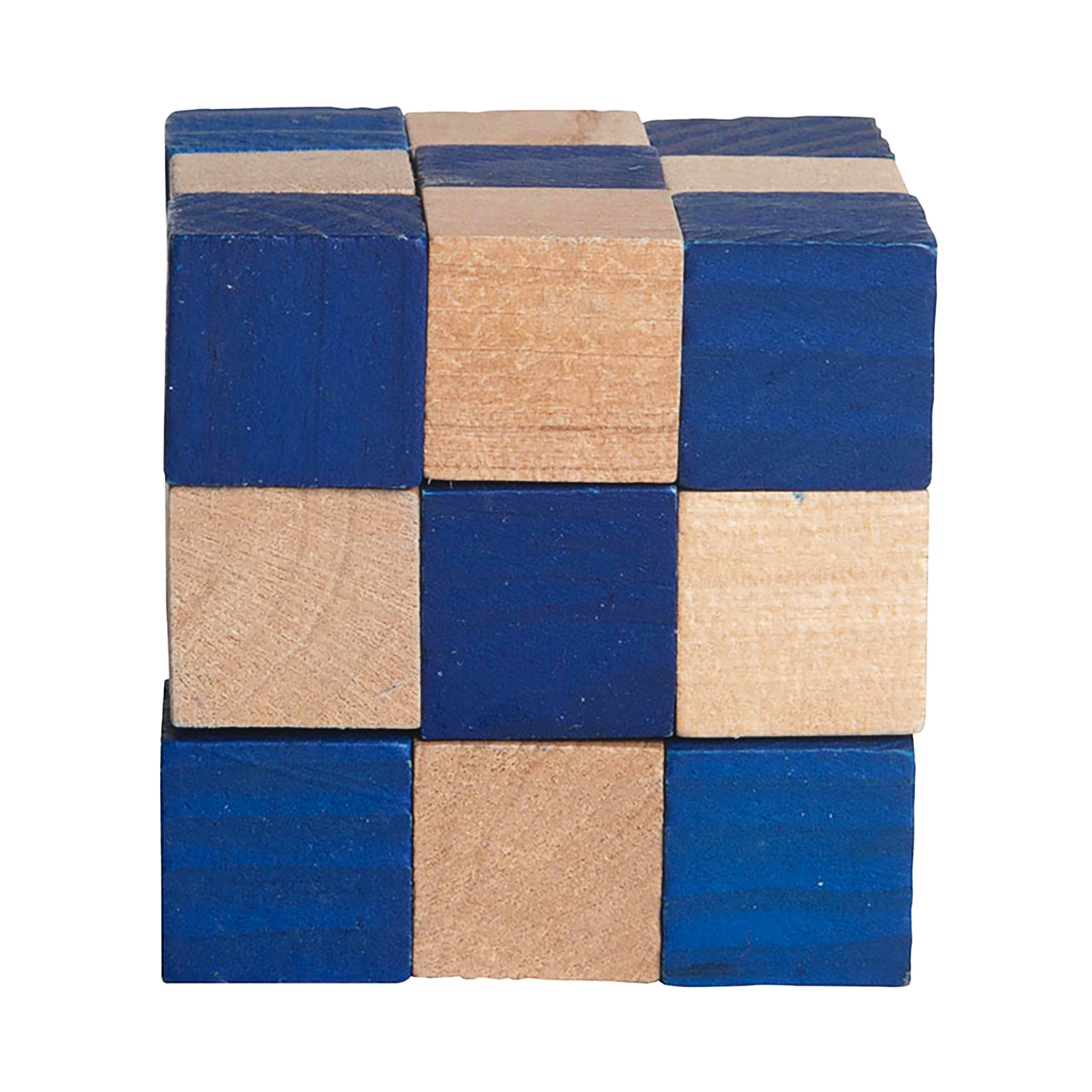 WOODEN ELASTIC CUBE PUZZLE