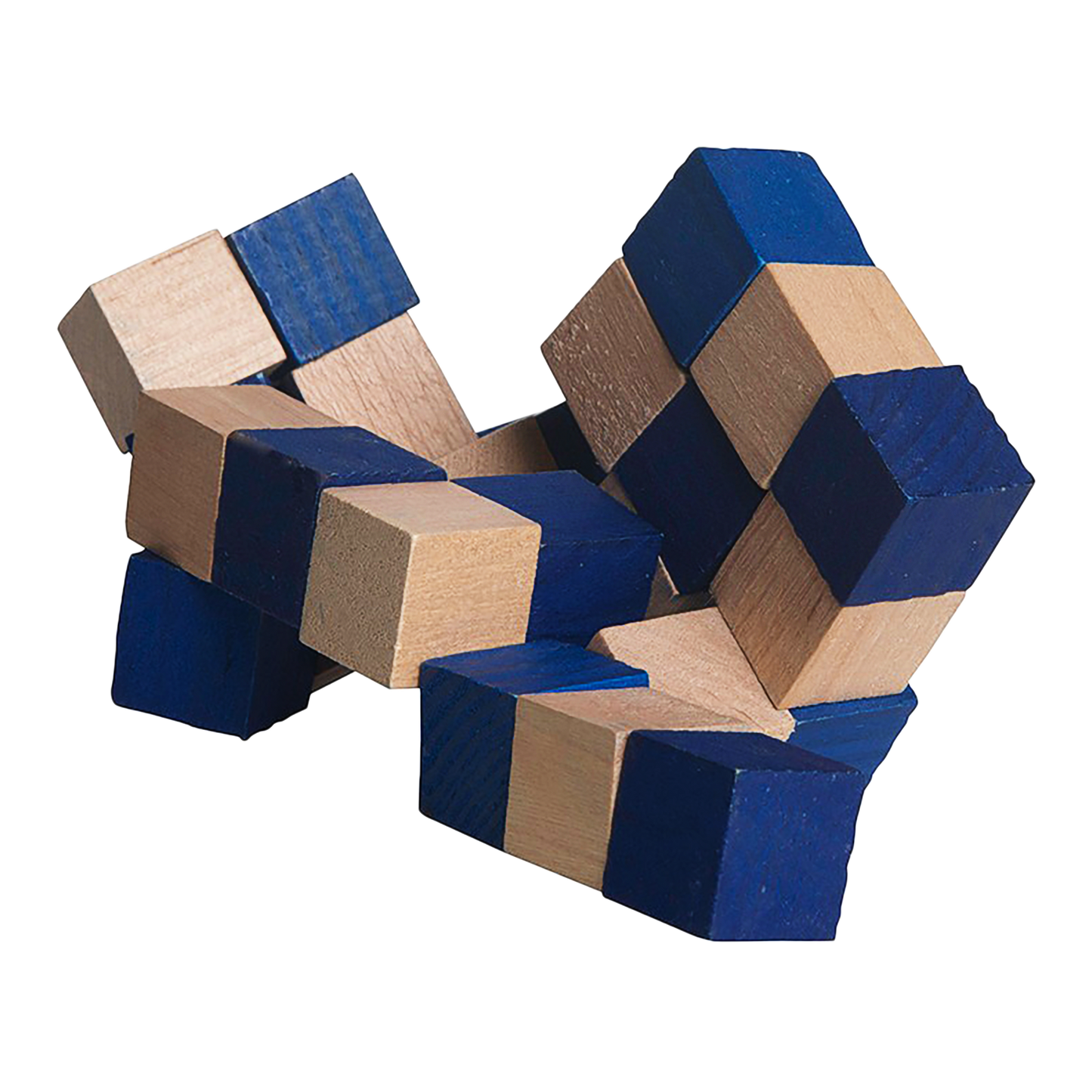 WOODEN ELASTIC CUBE PUZZLE
