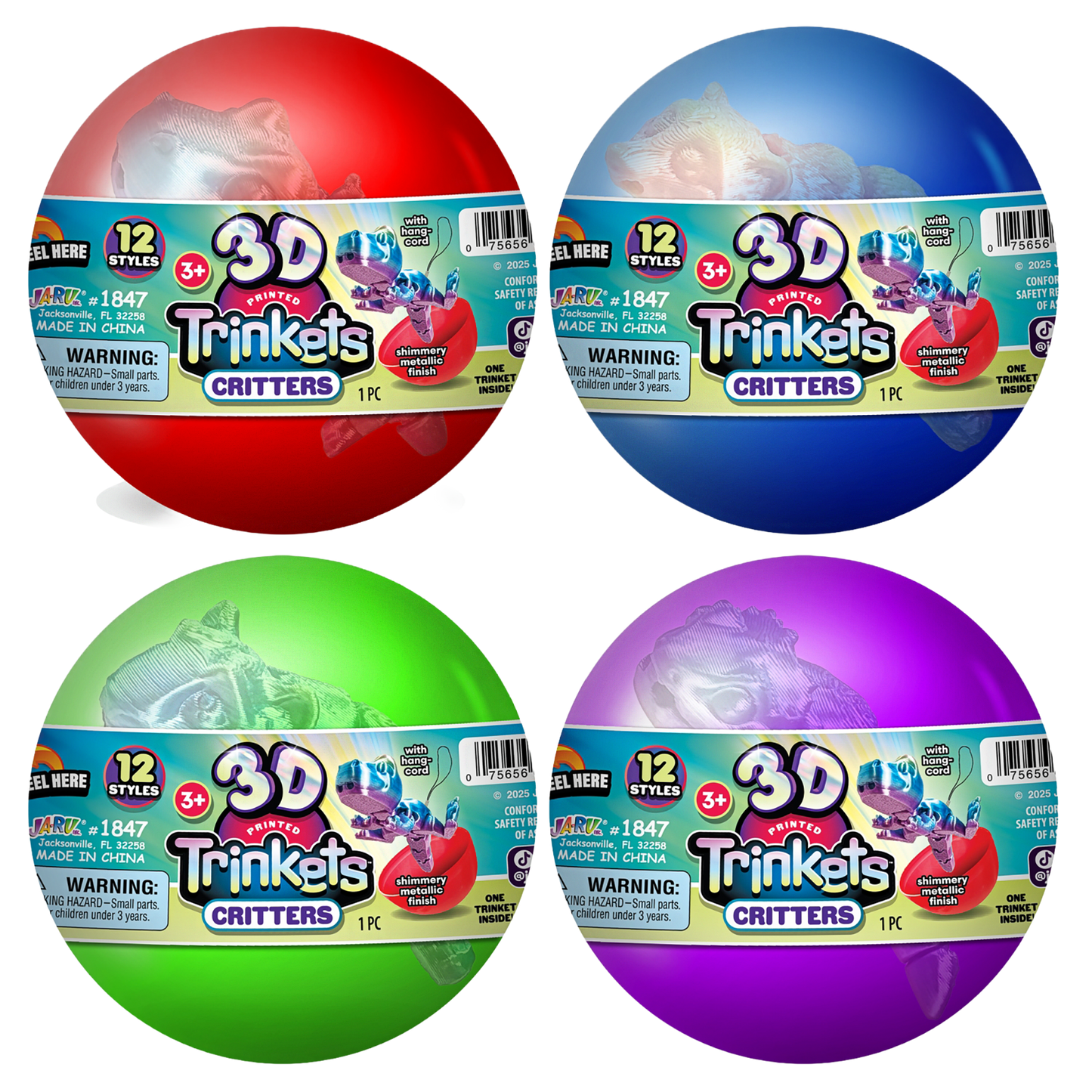 3D TRINKETS CRITTERS