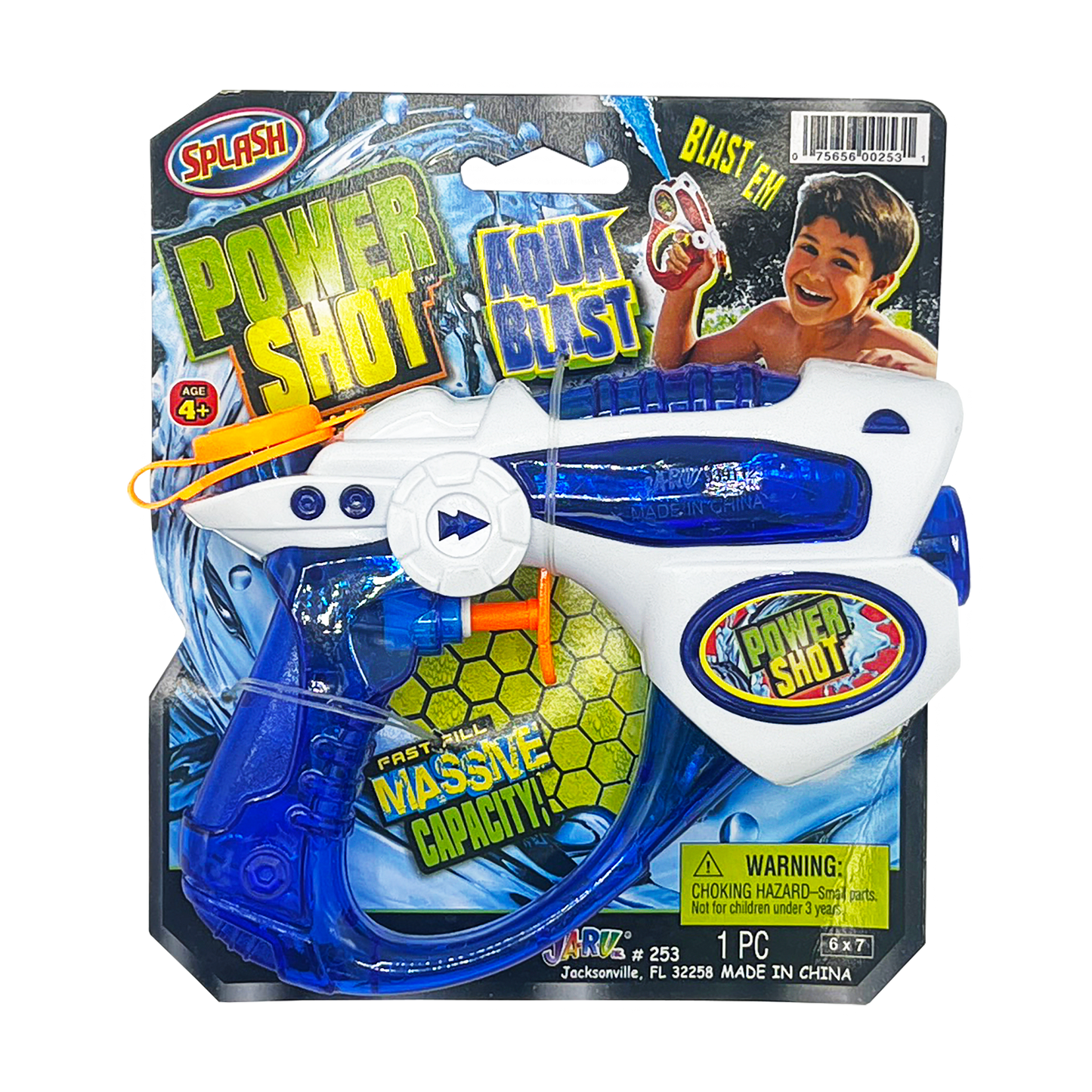 SPLASH POWER SHOT AQUA BLAST