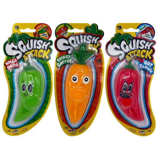 12CT VEGGIE SQUISH ATTACK DISPLAY