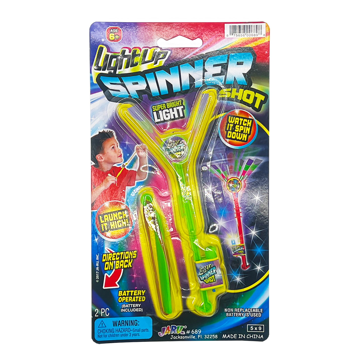 LIGHT UP SPINNER SHOT