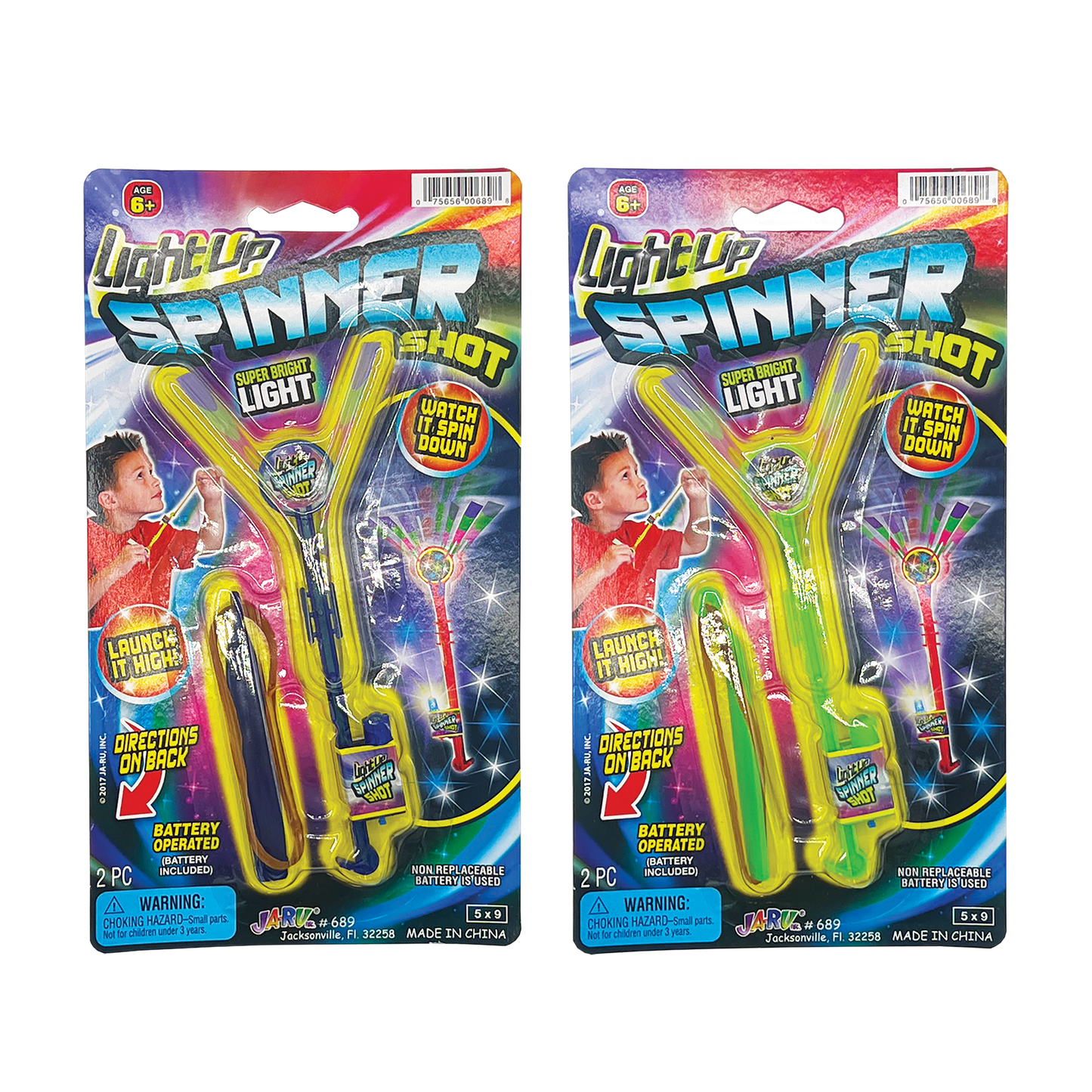 LIGHT UP SPINNER SHOT