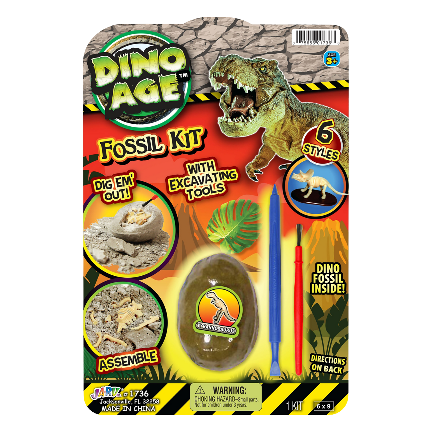 DINO AGE FOSSIL KIT
