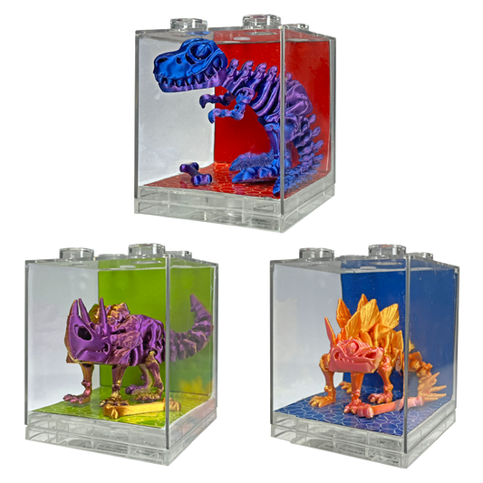 3D DINO CUBE