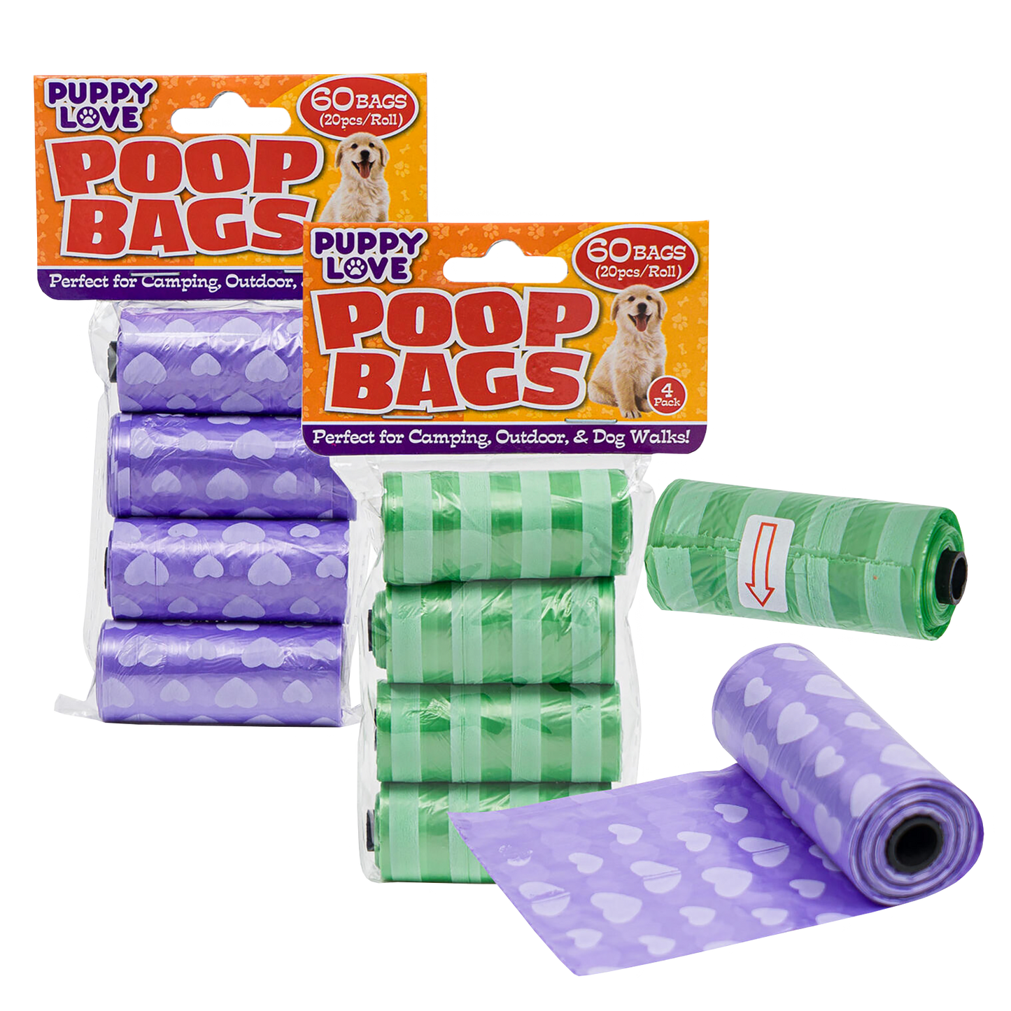 4PK DOGGIE CLEANUP REFILLS