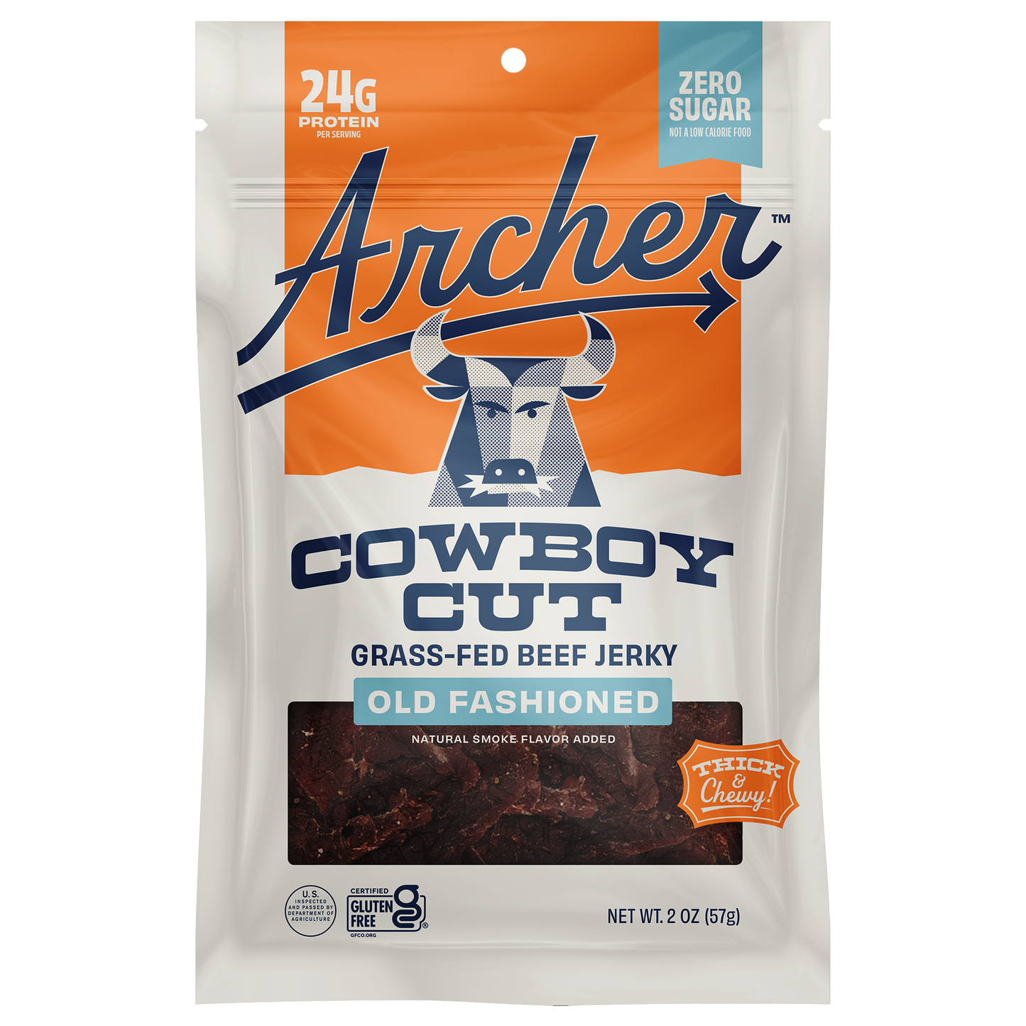 12PK COWBOY CUT OLD FASHIONED BEEF JERKY DISPLAY