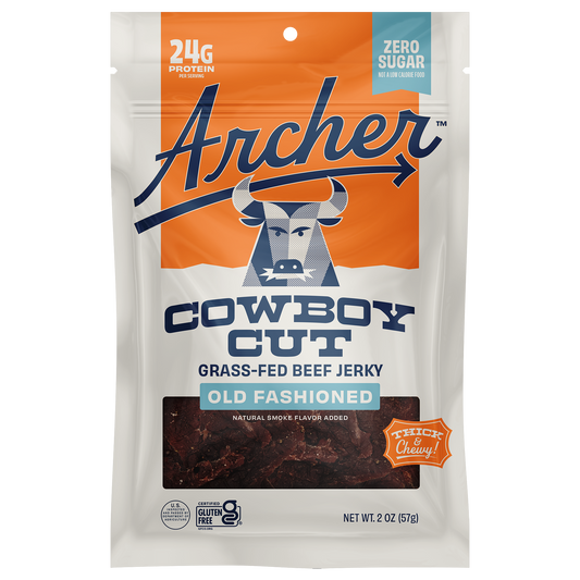 12PK COWBOY CUT OLD FASHIONED BEEF JERKY DISPLAY