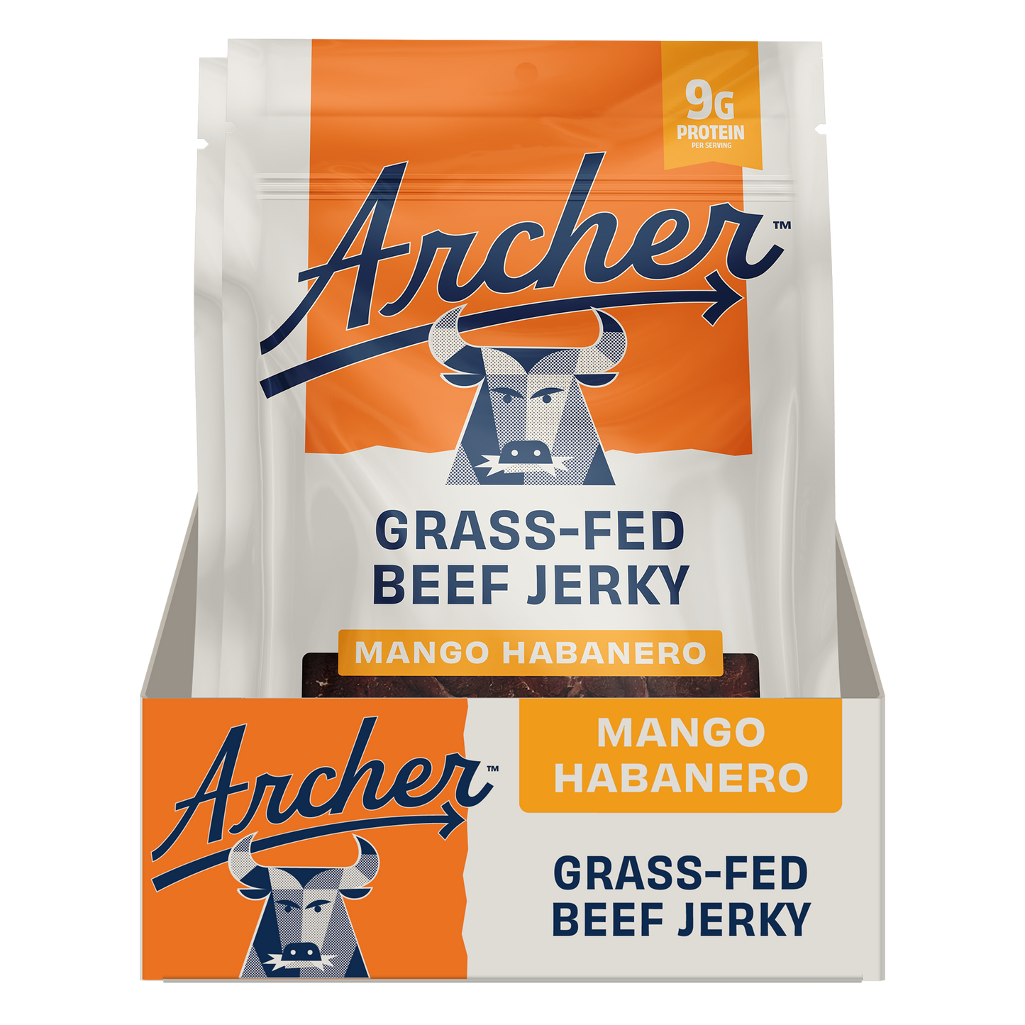 12PK MANGO HABANERO BEEF JERKY DISPLAY