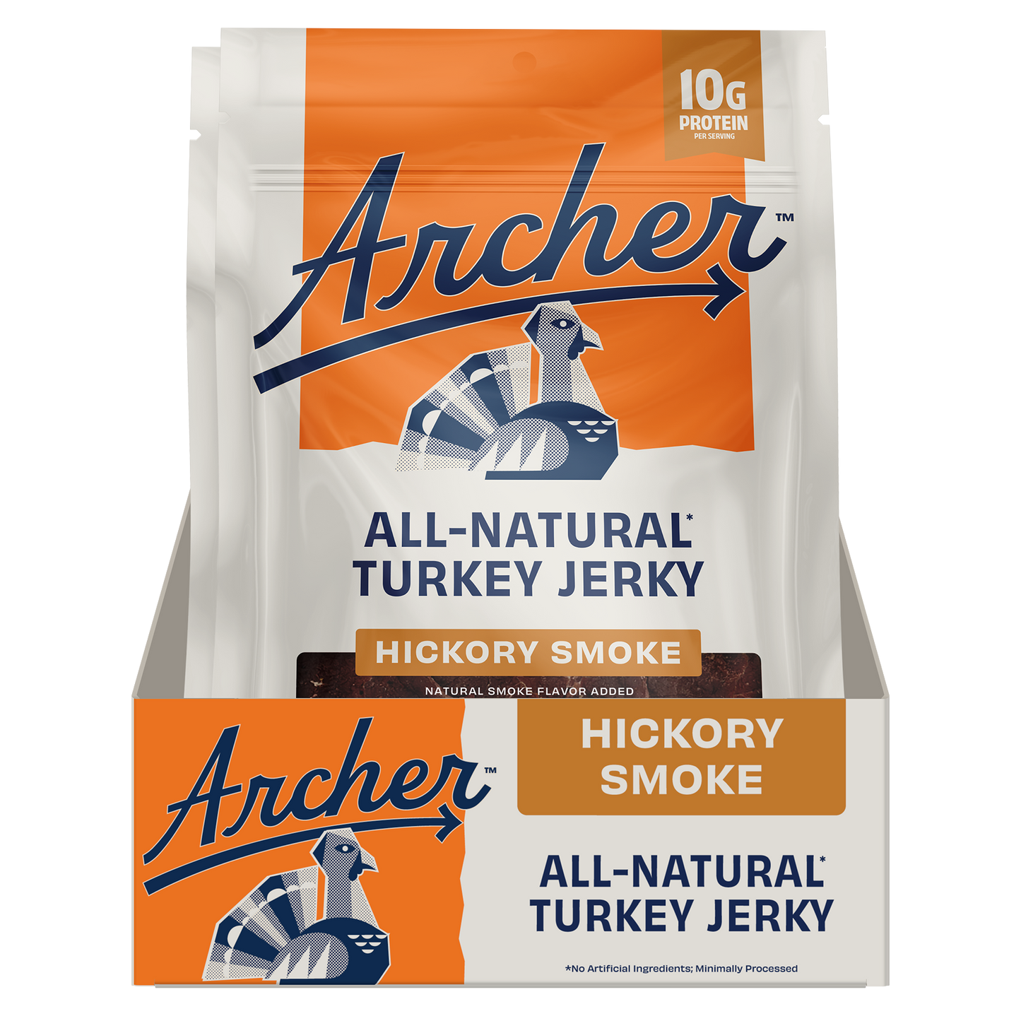 12PK HICKORY SMOKE TURKEY JERKY DISPLAY