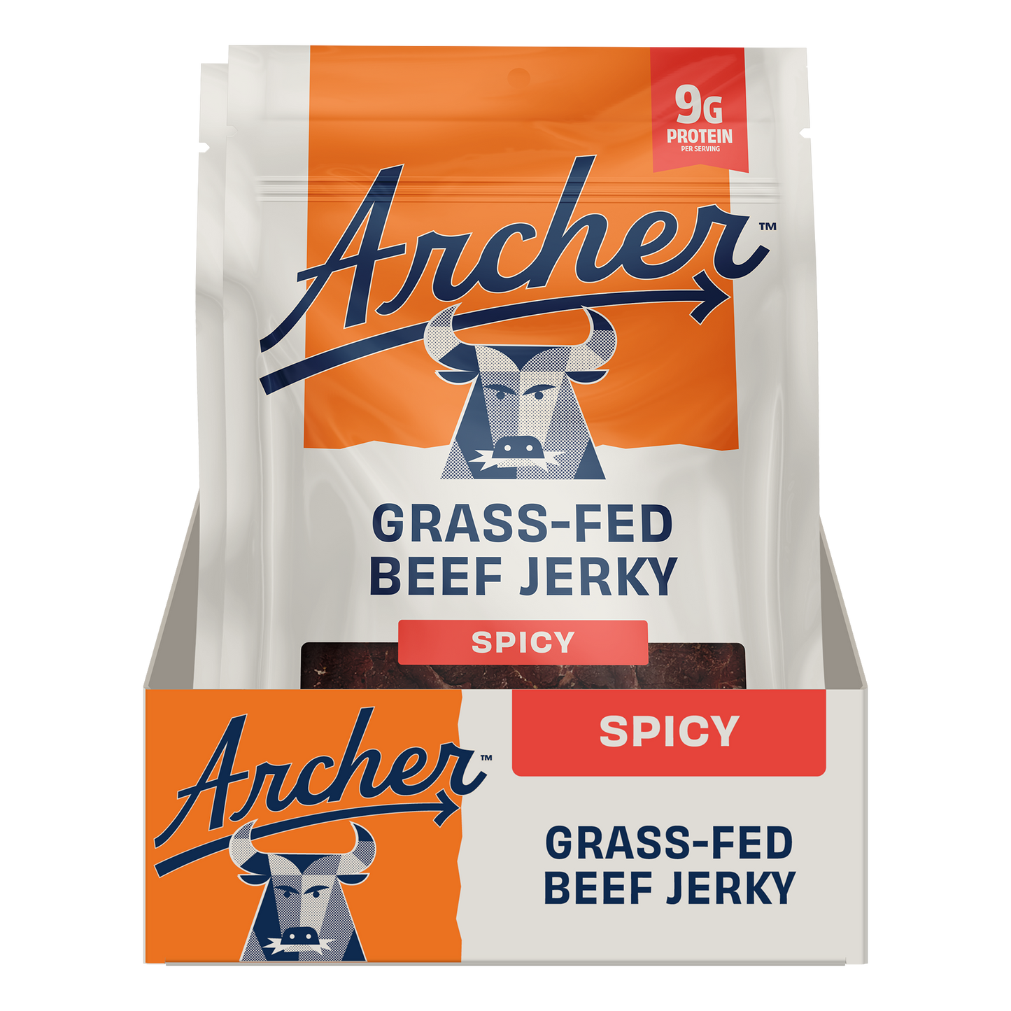 12PK SPICY BEEF JERKY DISPLAY