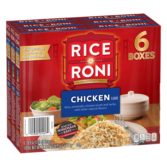 6PK CHICKEN RICE A RONI