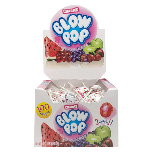 100PC BLOW POP DISPLAY