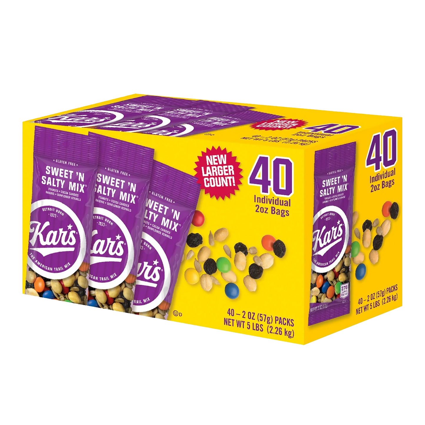40PK TRAIL MIX SWEET & SALTY
