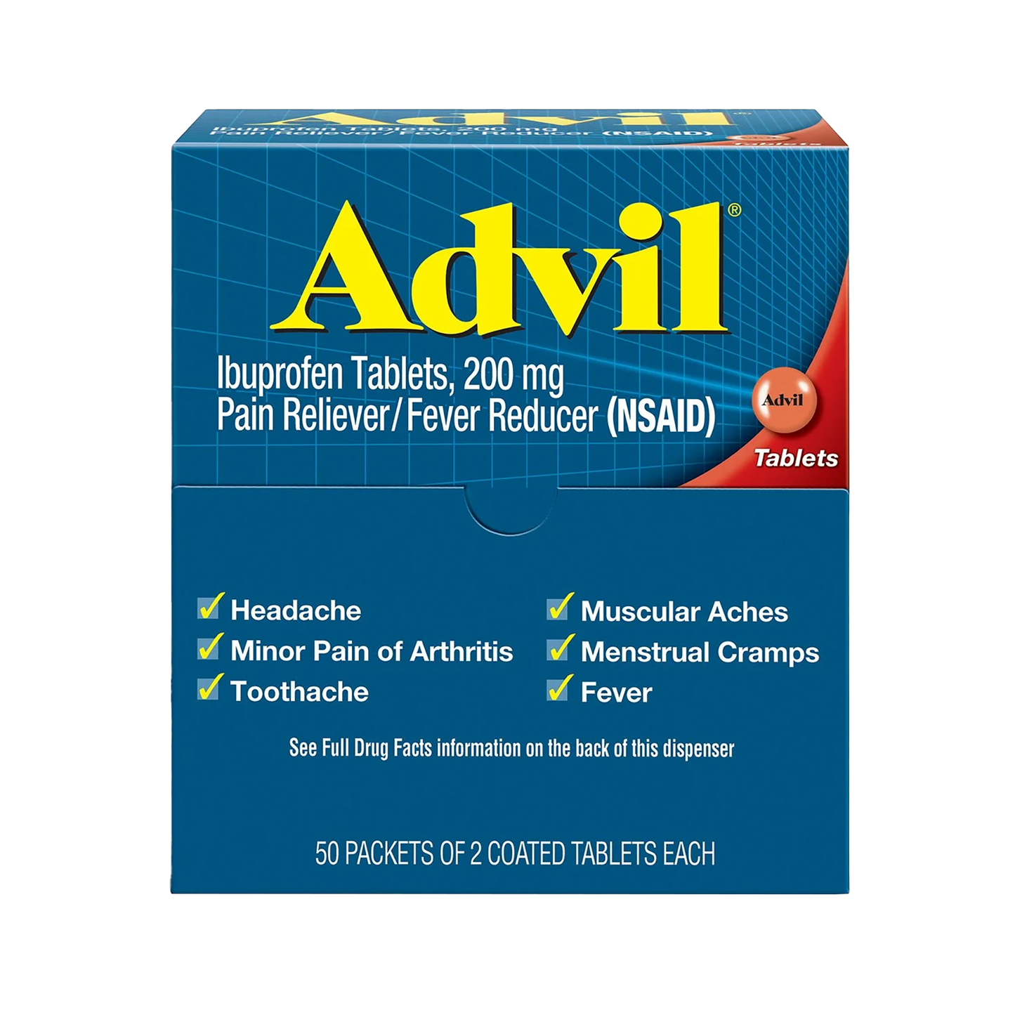 50PK ADVIL DISPLAY
