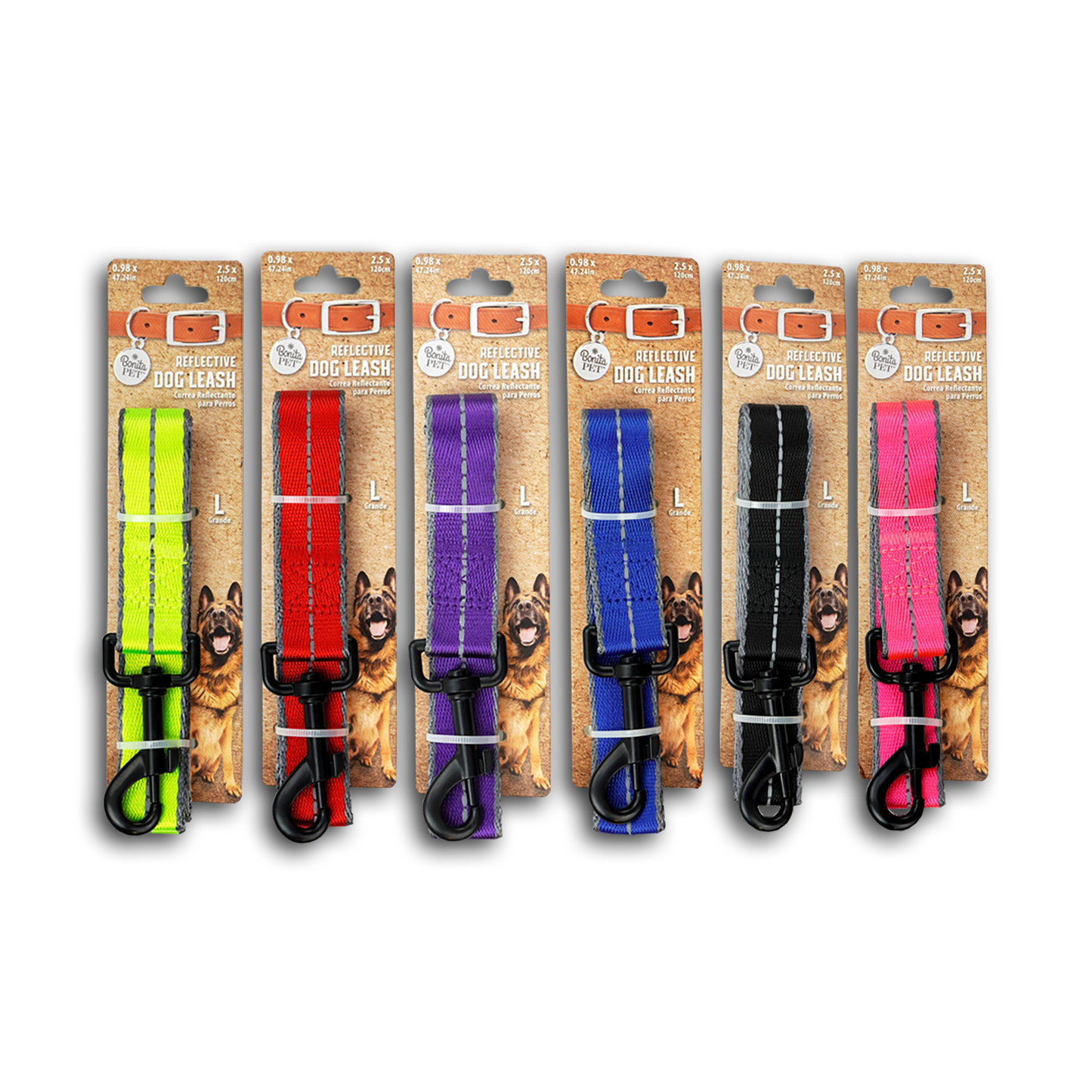 REFLECTIVE PET LEASH