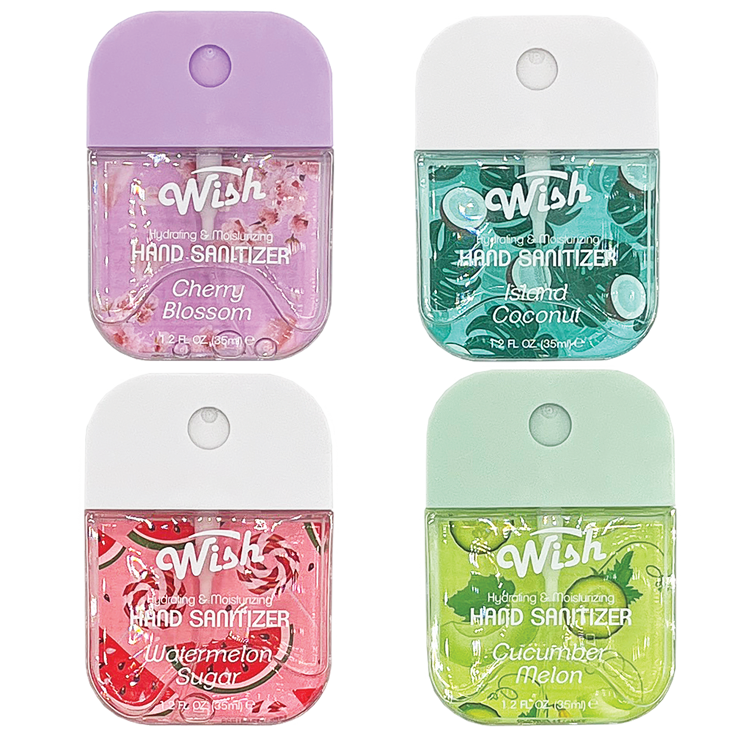 40PC SCENTED HAND SANITIZER SPRAY DISPLAY