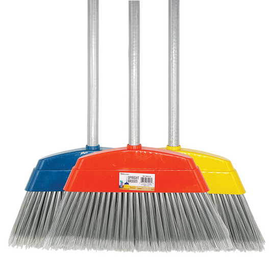 24PC UPRIGHT BROOMS