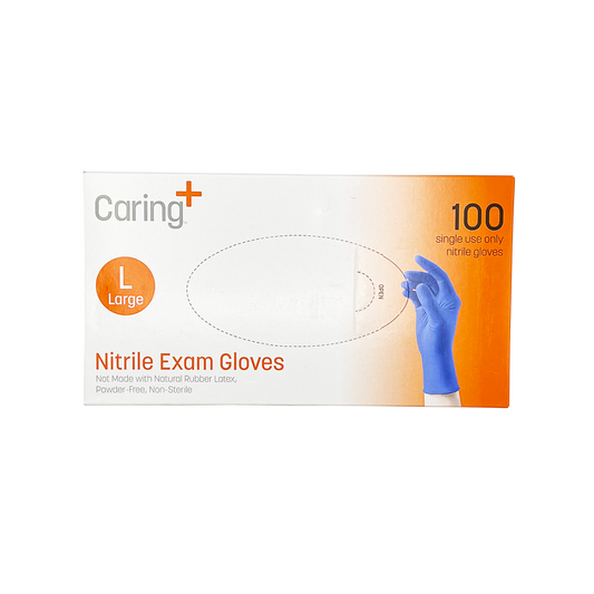 100PC NITRILE POWDER-FREE GLOVES