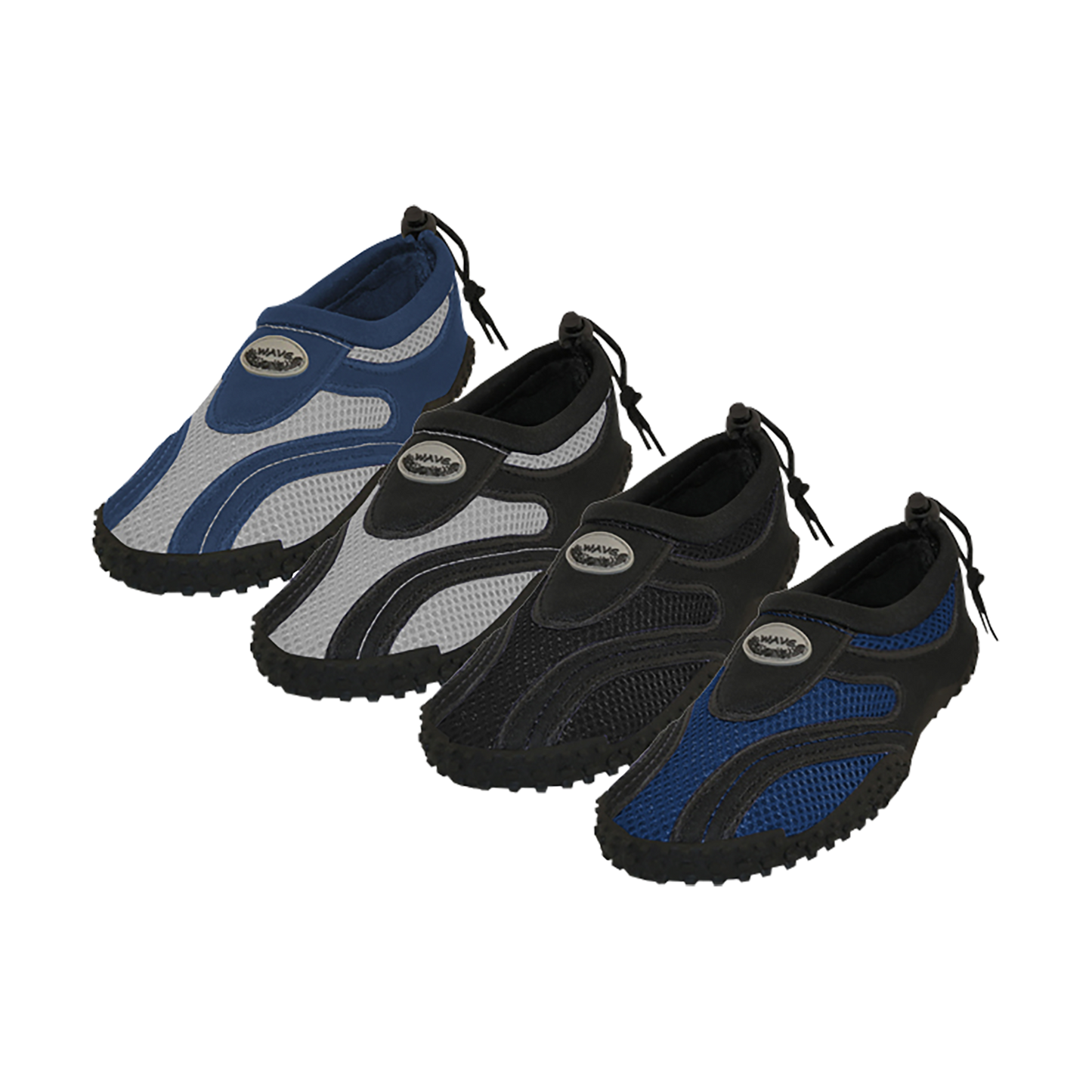 36 PAIR MENS AQUA SHOES CASE
