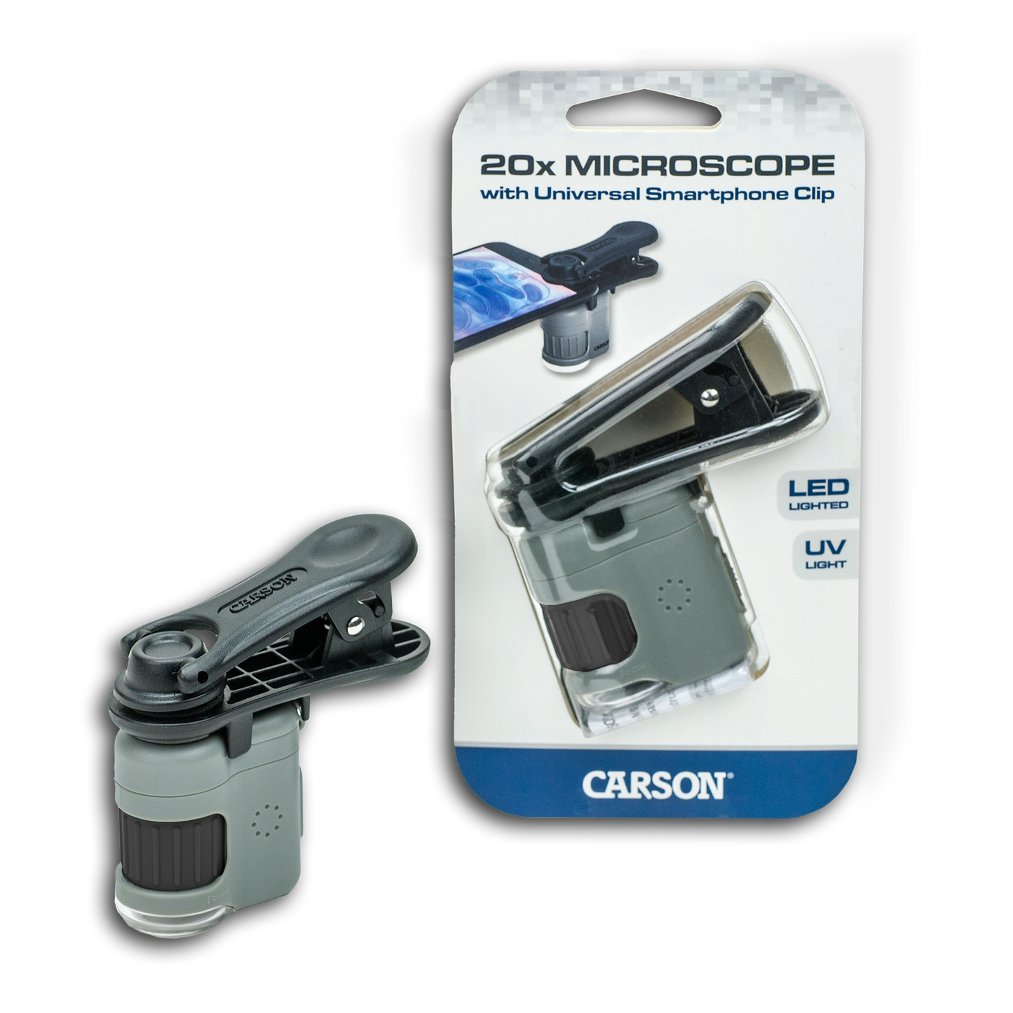 LED 20X SMARTPHONE MICROSCOPE