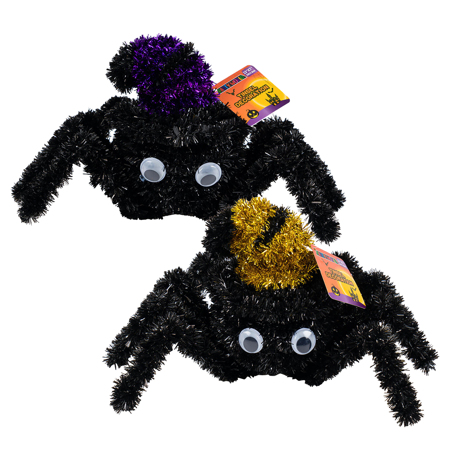 SPIDER TINSEL PLAQUET