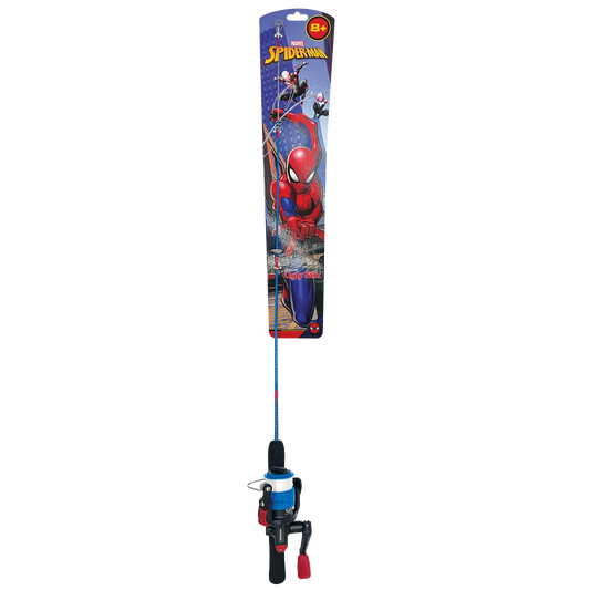 36" SPIDER-MAN SPINNING REEL FISHING COMBO