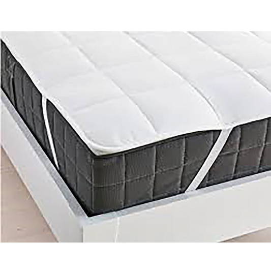 FULL QUILTED MATTRESS PAD COVER W/ANCHOR STRAPS