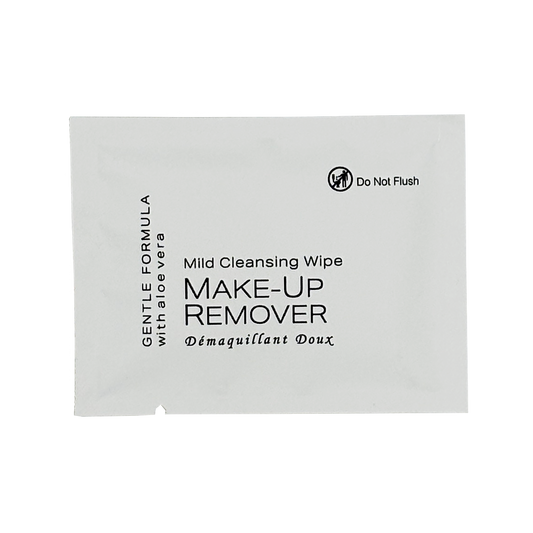 500PC MAKEUP REMOVER WIPES CASE