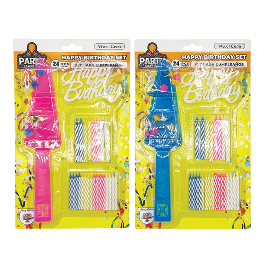 HAPPY BIRTHDAY CANDLE SET
