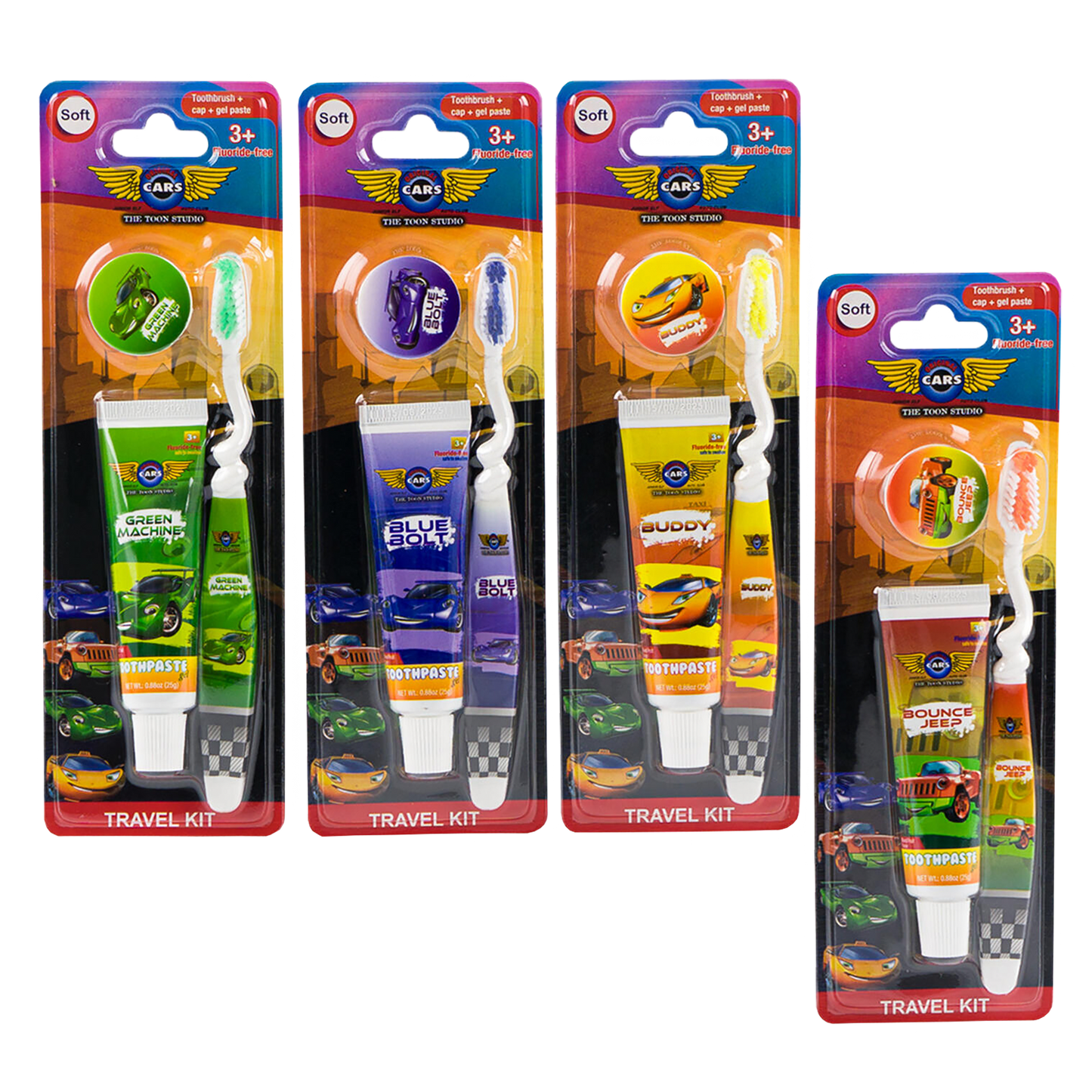 BOYS TOOTHBRUSH TRAVEL KIT