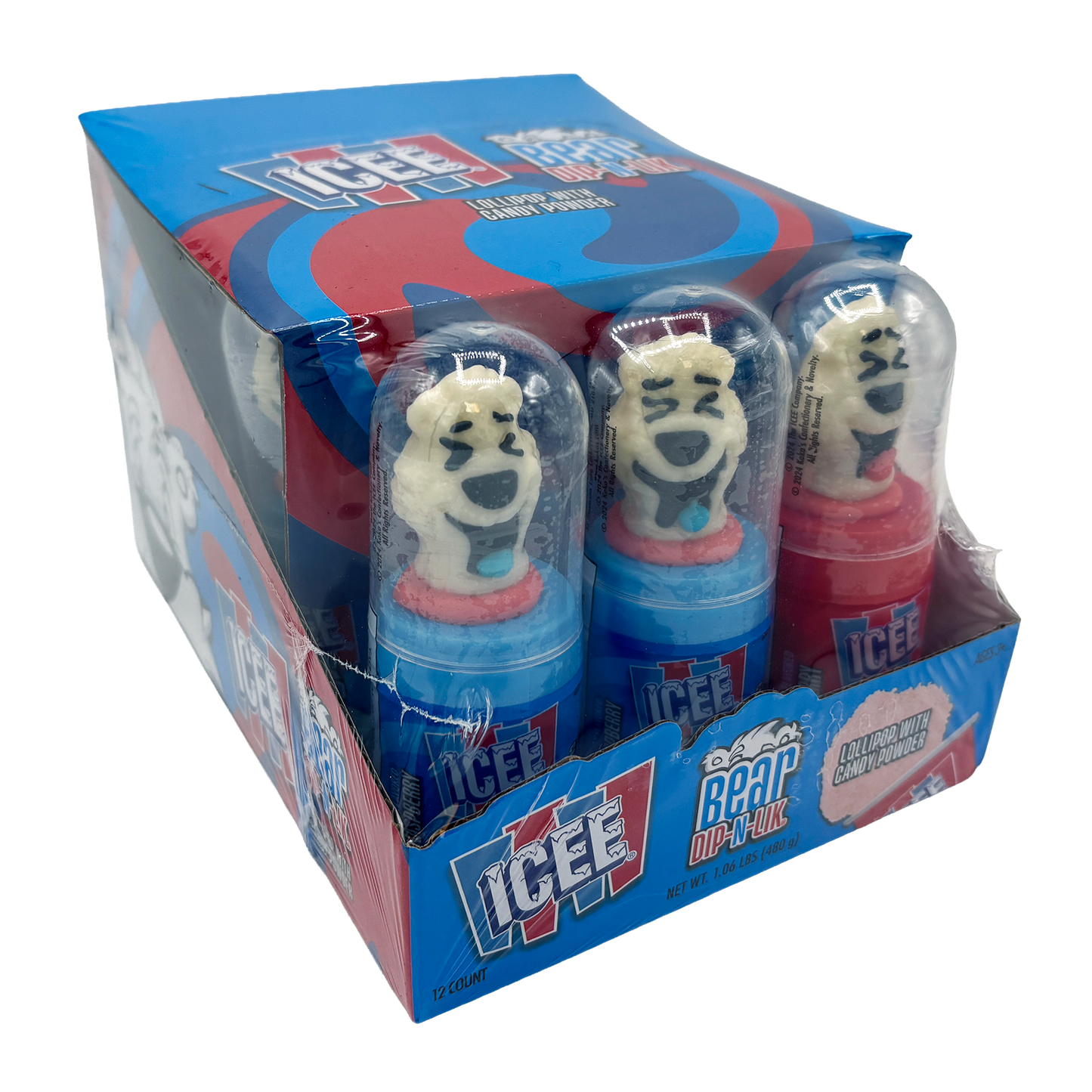 12CT ICEE DIP-N-LIK CANDY DISPLAY