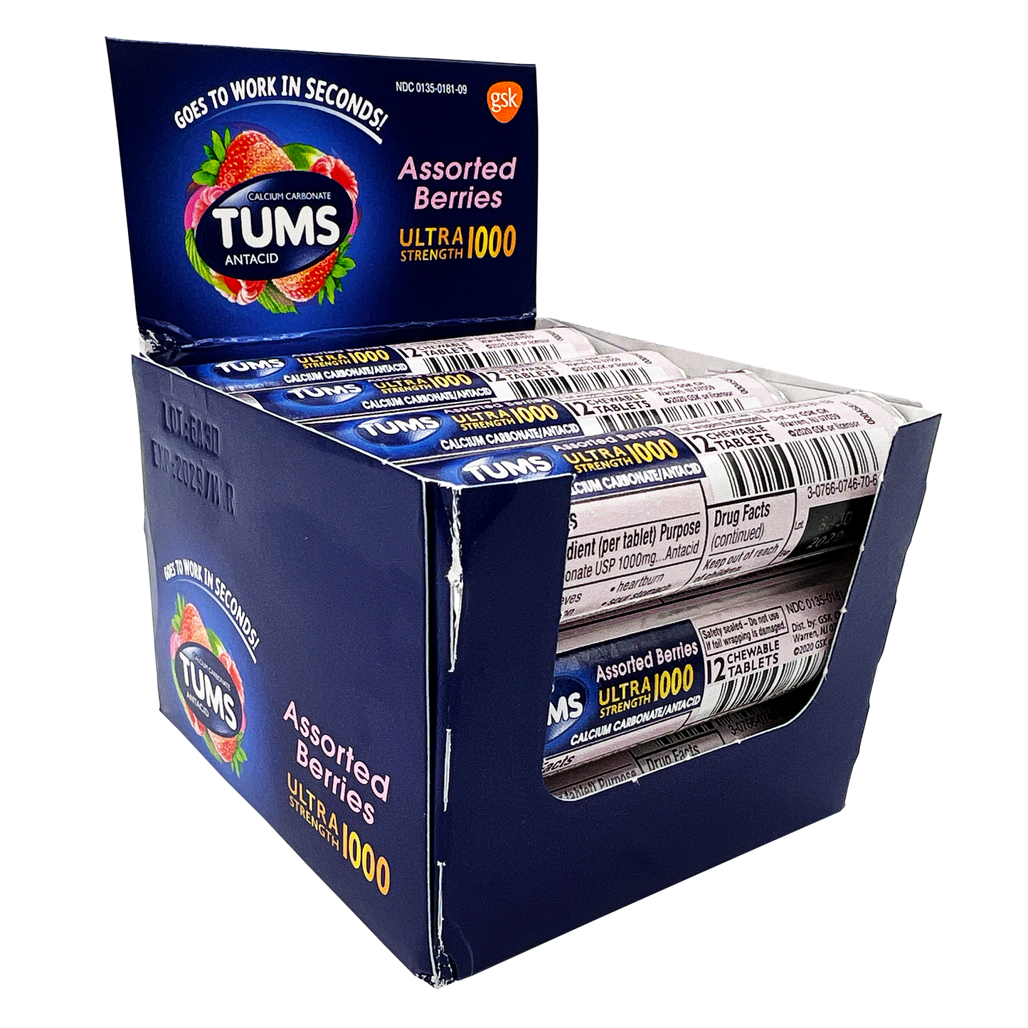 12PK TUMS DISPLAY