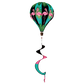 FLAMINGOS DELUXE HOT AIR BALLOON WIND SPINNER
