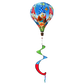 GNOME SWEET GNOME HOT AIR BALLOON WIND SPINNER