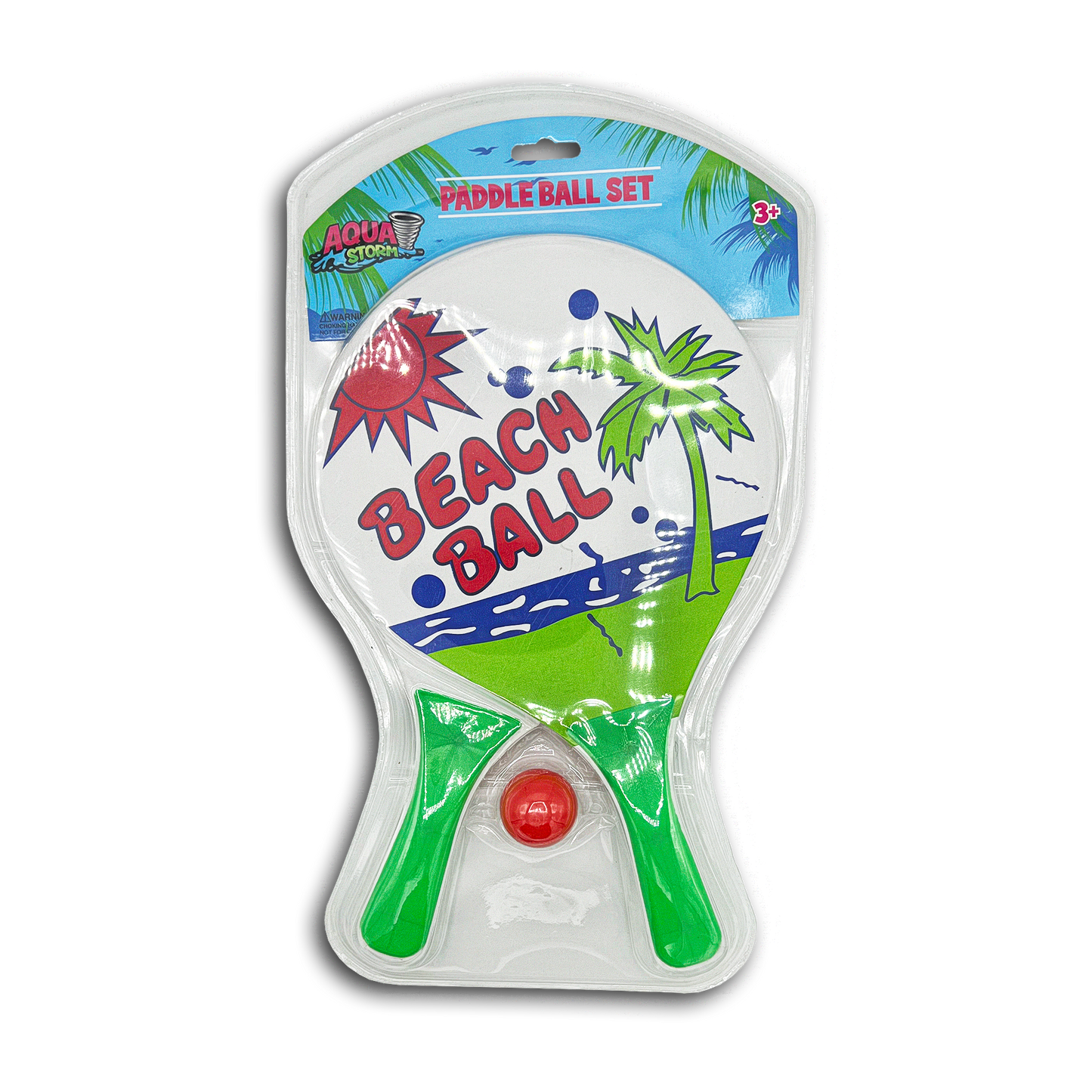 BEACH PADDLE BALL SET