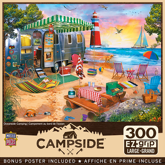 300PC OCEANSIDE CAMPING PUZZLE