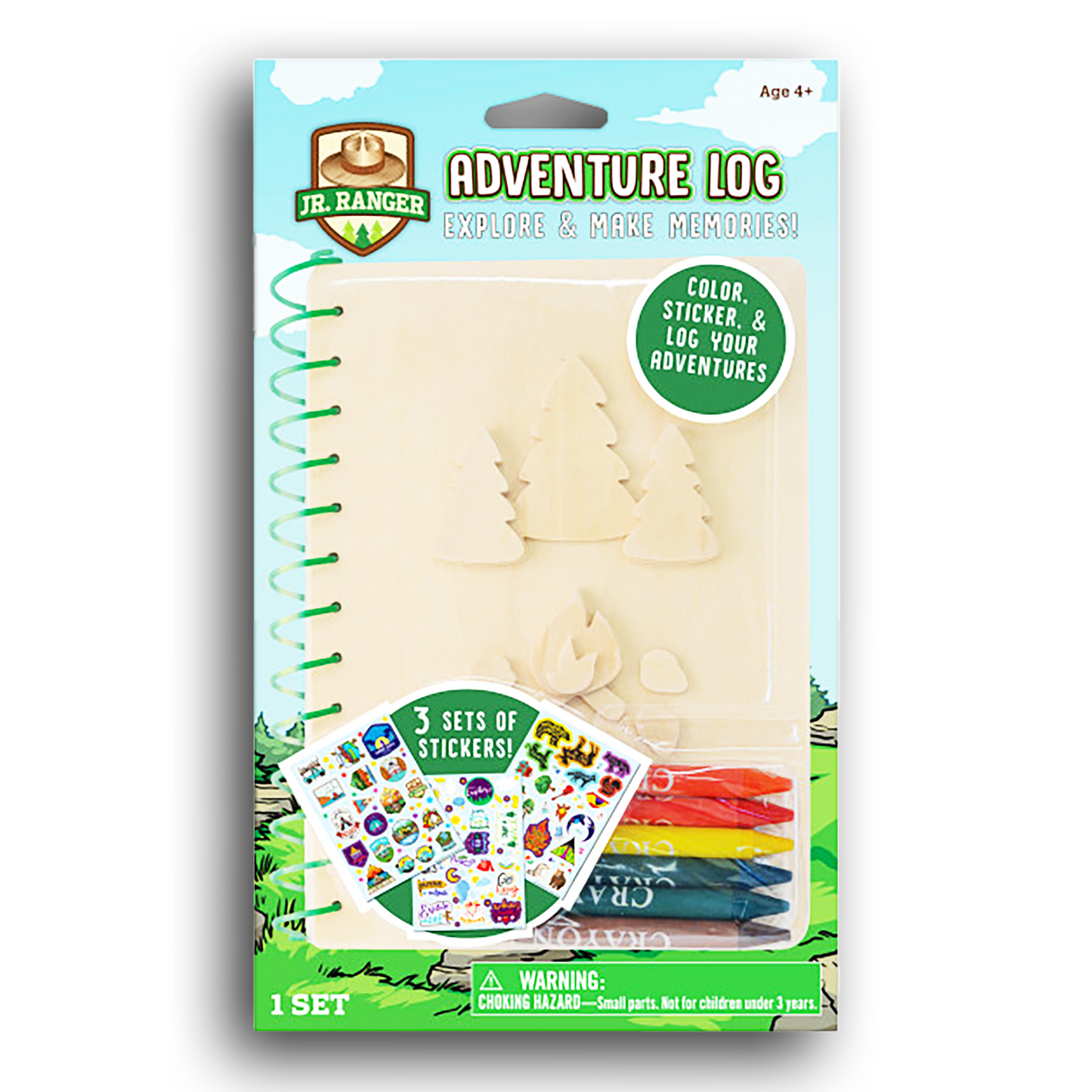 JR RANGER ADVENTURE LOG CRAFT KIT
