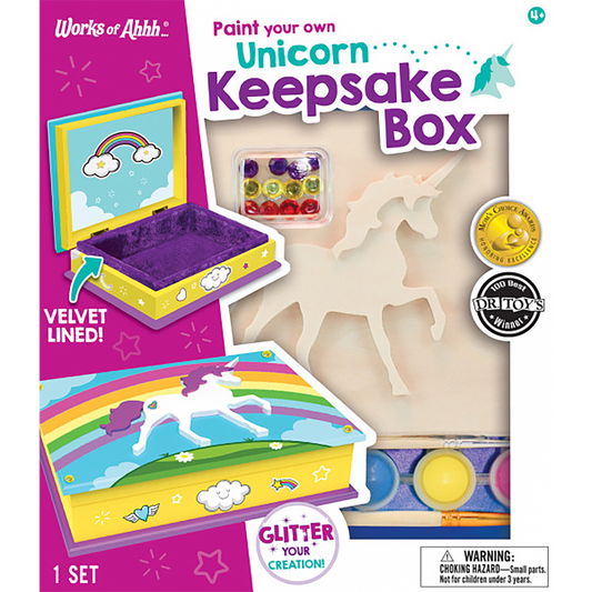 UNICORN KEEPSAKE BOX CRAFT KIT