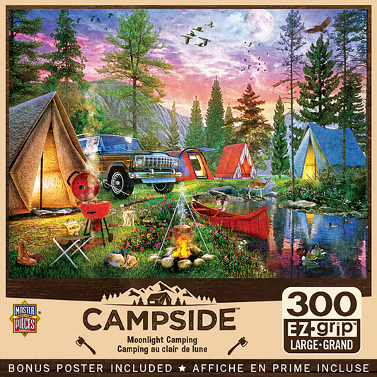 300PC MOONLIGHT CAMPING PUZZLE