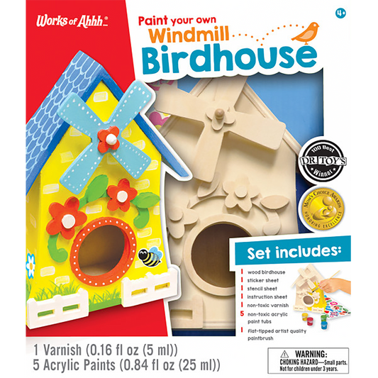 WINDMILL BIRDHOUSE CRAFT KIT