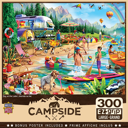 300PC DAY AT THE LAKE PUZZLE